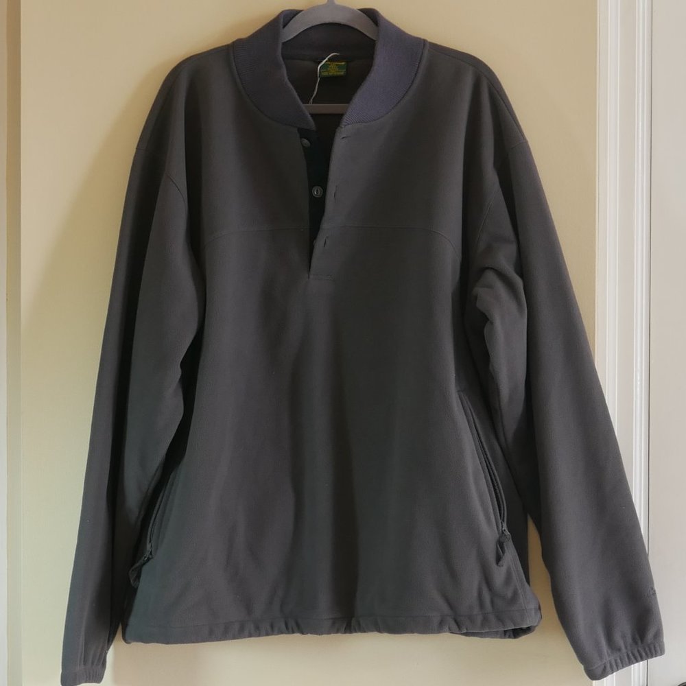 Men's 2XL Tall Gray Cabela’s Pullover Jacket